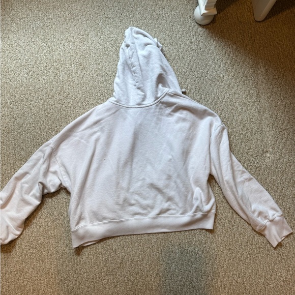 Hollister Feel Good Fleece Mini Zip-Up Hoodie Sweatshirt - Picture 3 of 6